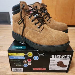 Brahma Alpha Mens' Work Boots Size 8.5 Brand New